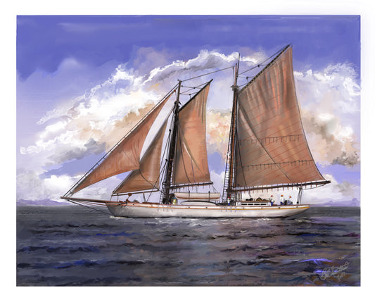 Schooner Ladona